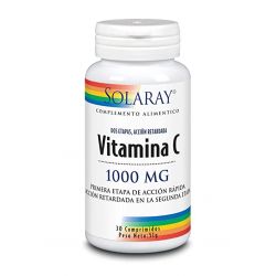 Solaray Vitamina C 100Mg Acción retardada 100 Comprimidos