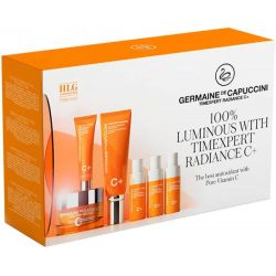Germaine Timexpert Pack Radiance C+ Luminosidad: Crema Antioxidante 50ml + Contorno Ojos+ Sérum Pure